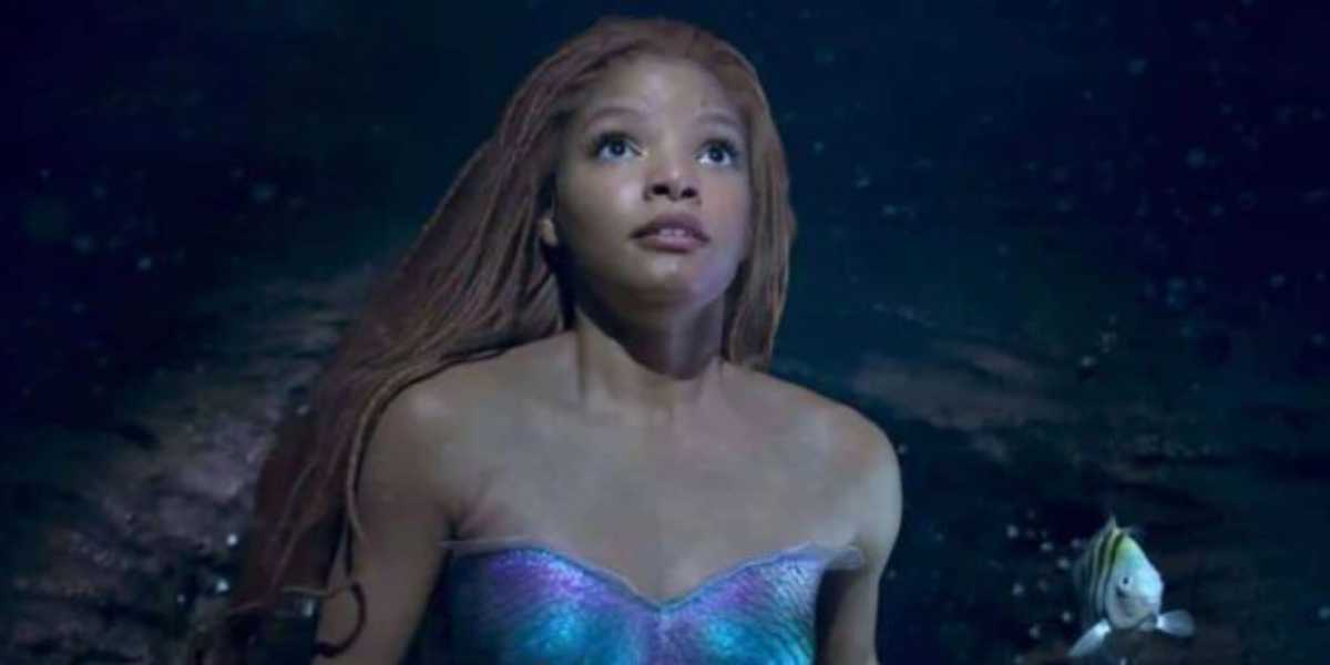 Ariel in the live-action Little Mermaid