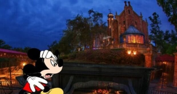 Mickey Haunted Mansion Restaurant