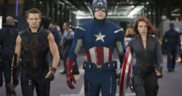 Hawkeye, Captain America, and Black Widow