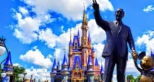 Magic Kingdom with Walt Disney and Cinderella Castle