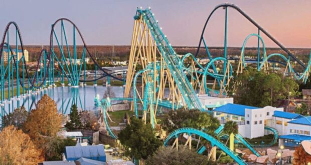 SeaWorld Orlando roller coasters