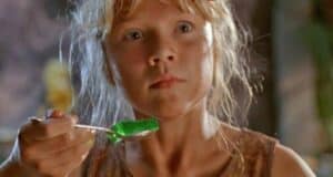 Lex with the Jell-O in 'Jurassic Park'