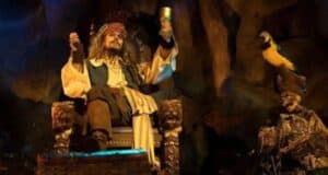Disney Pirates of the Caribbean Jack Sparrow animatronic