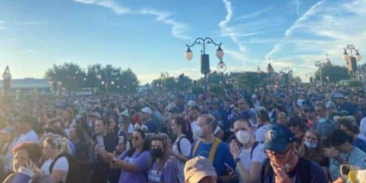 Disney World Big Crowds