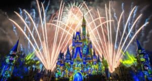 Disneyland Castle Fireworks