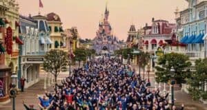 Guests at Disneyland Paris