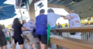 Brawl at Disney Park
