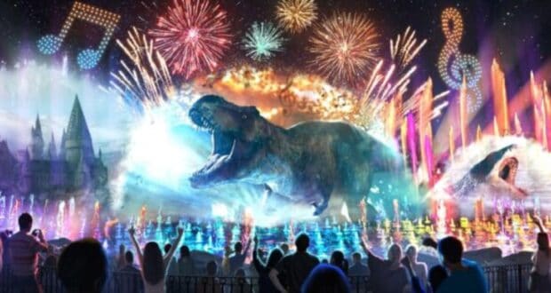 Disney Universal Fireworks