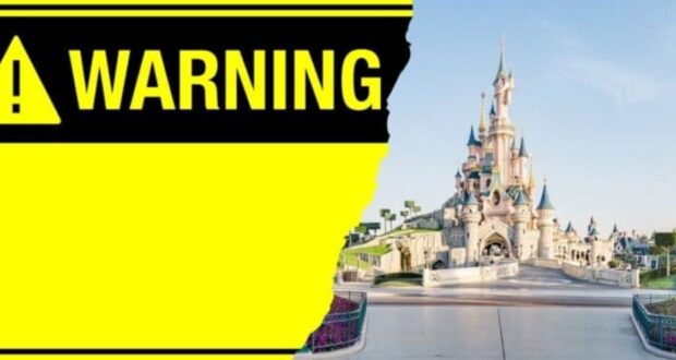 Disneyland Warning