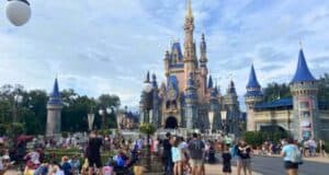 Magic kingdom crowds on happily ever after finale night