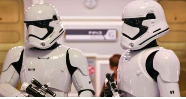 Stormtroopers aboard the Galactic Starcruiser