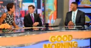 Robin Roberts, George Stephanopoulos, and Michael Strahan Good Morning America
