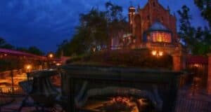 The Haunted Mansion in Liberty Square at the Magic Kingdom