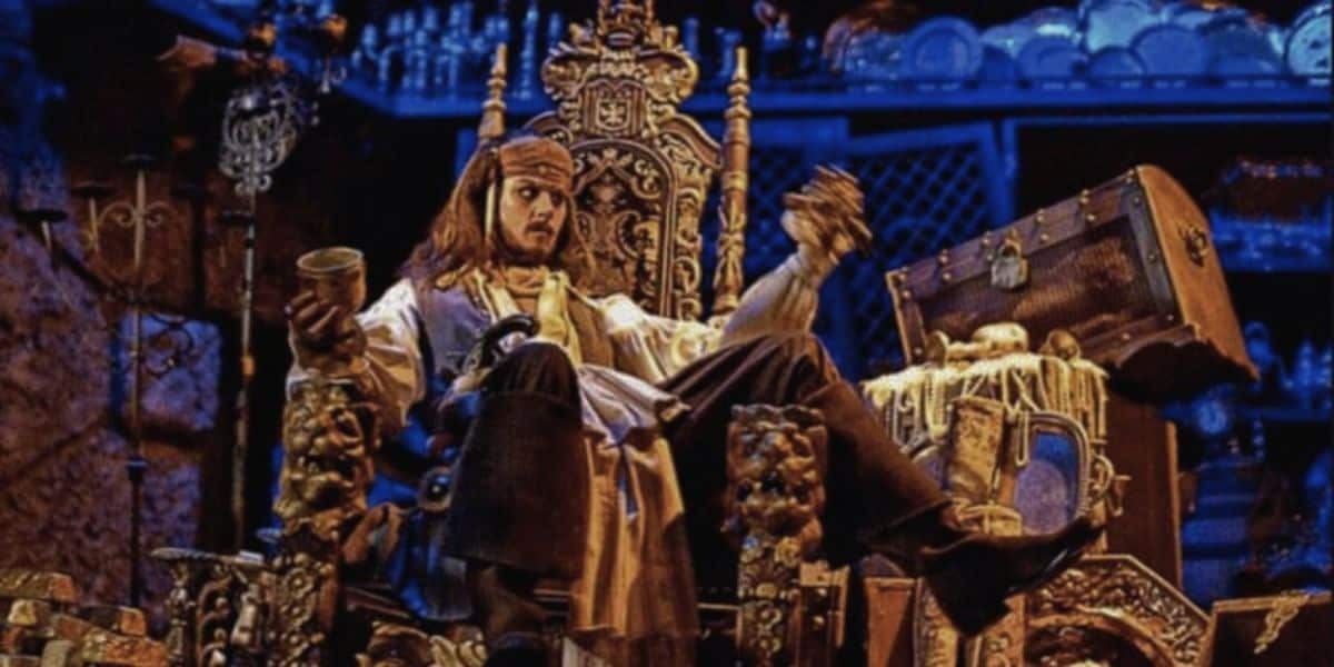Pirates of the Caribbean Jack Sparrow on ride