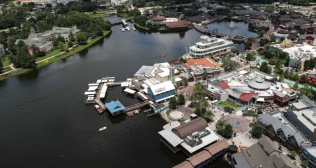 Disney Springs aerial