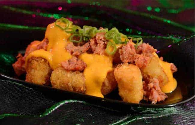 Cheedar, Bacon, Ranch tots from The Friar's Nook in Fantasyland
