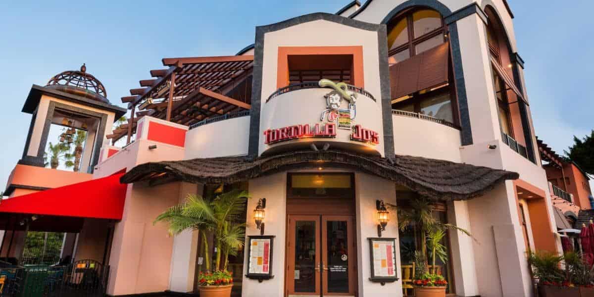 Exterior of Tortilla Jo’s restaurant in Downtown Disney before it closed.