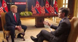 George Stephanopoulos interviews Donald Trump
