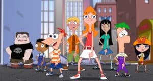 The main characters in 'Phineas and Ferb'