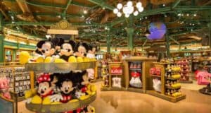 Disney merch in store at Shanghai Disneyland