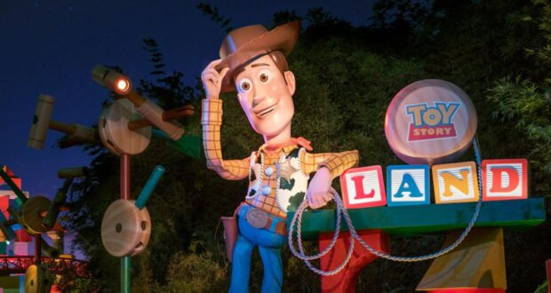 The entrance to Toy Story Land at Disney's Hollywood Studios