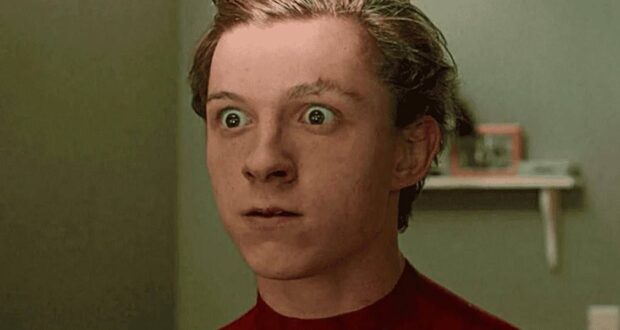 Tom Holland shocked as Spider-Man