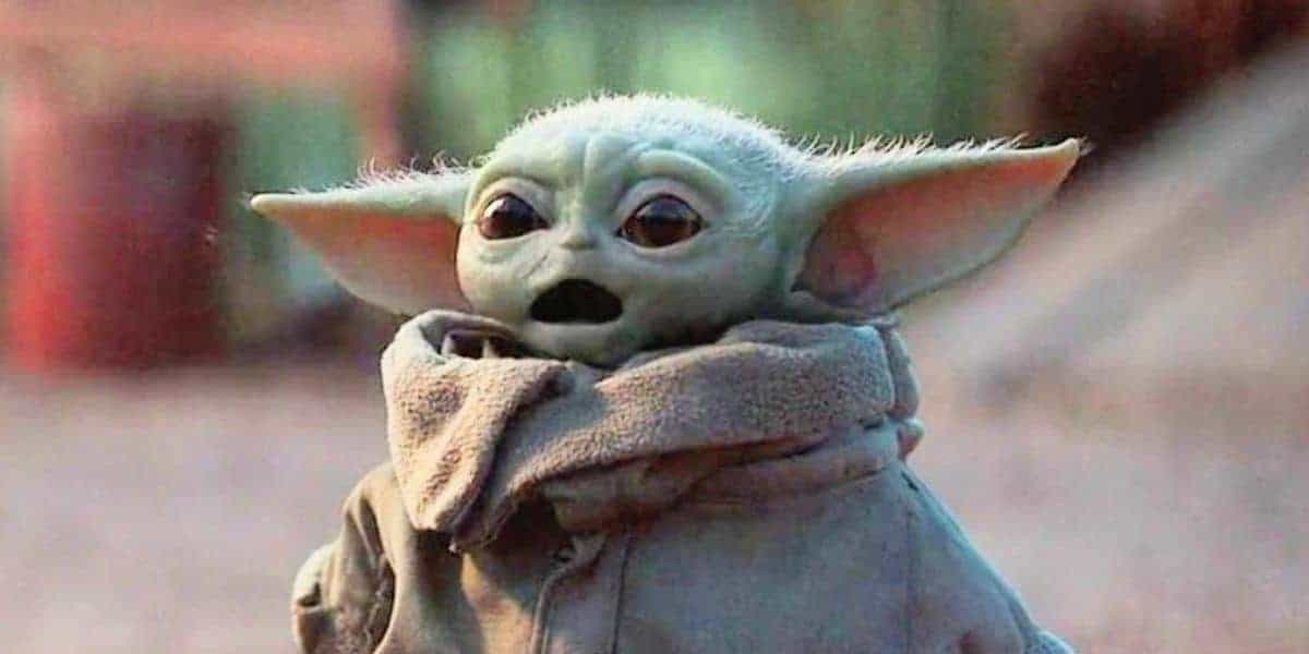 Grogu looking shocked