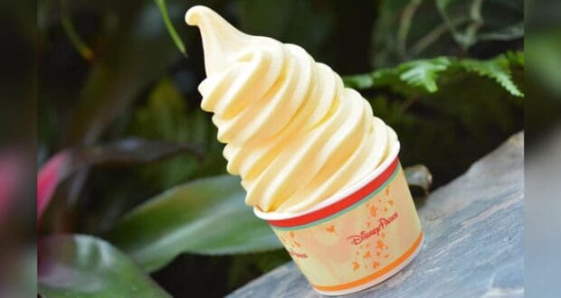 Dole Whip in a Disney Parks cup.