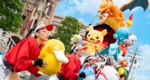 Pokémon parade at Universal Studios Japan