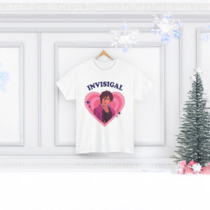 Invisigal Retro Heart Shirt