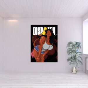 Malevola Devil Girl Dispatch Illustration Poster