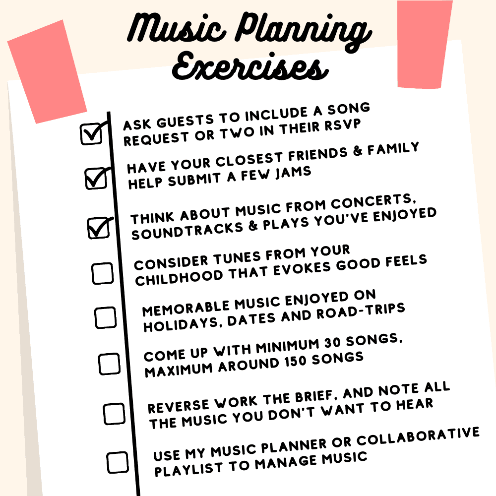 8 Ways To Build a Cracking Playlist for your Event!