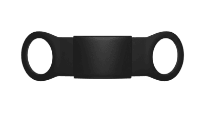 Hundetegn sort tag – Large