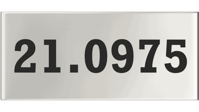 Sidetag 1/2 Marathon Løbestartnummer: 21.0975