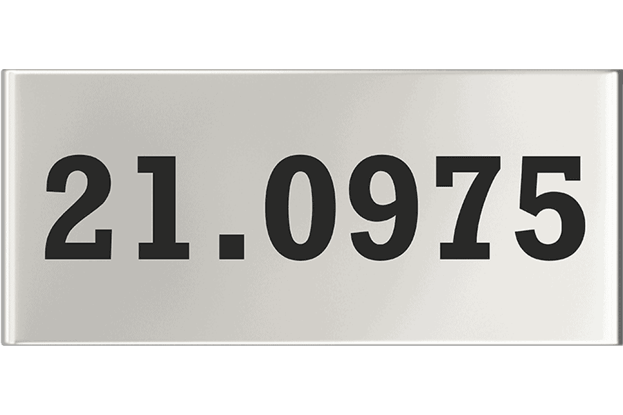 Sidetag 1/2 Marathon Løbestartnummer: 21.0975