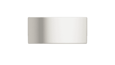 Rush løst skilt - Grå: Grå rektangulært skilt, perfekt til indendørs eller udendørs brug.