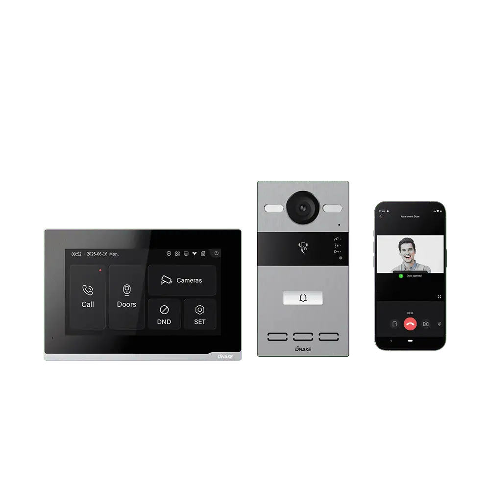 DNAKE IPK07 - Zestaw wideodomofonowy IP - widok 1