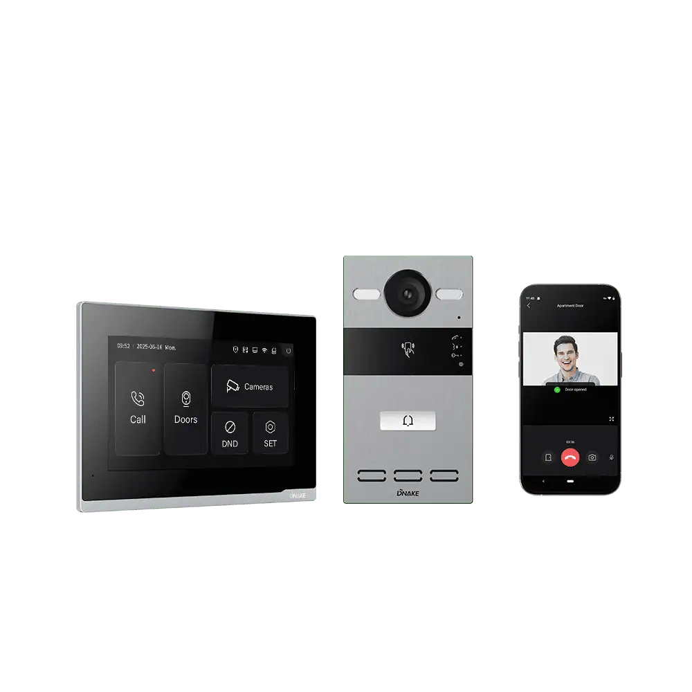 DNAKE IPK07 - Zestaw wideodomofonowy IP - widok 2