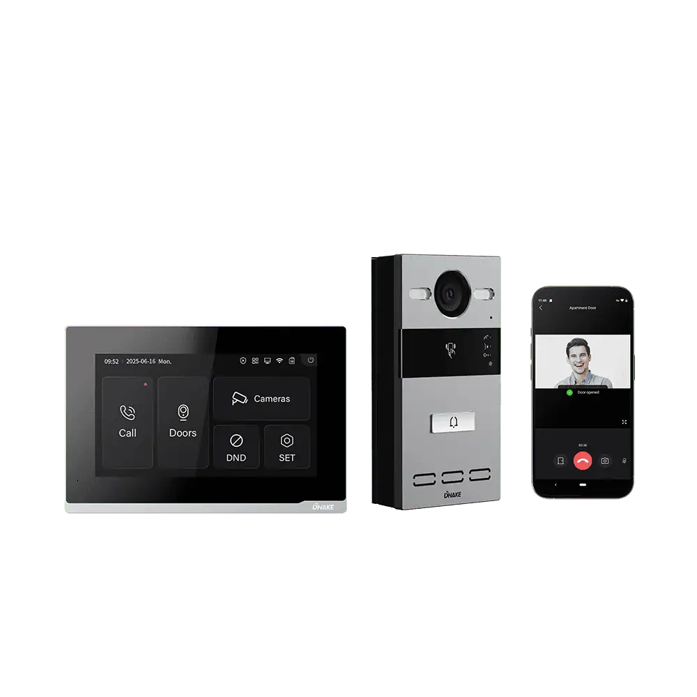 DNAKE IPK07 - Zestaw wideodomofonowy IP - widok 3