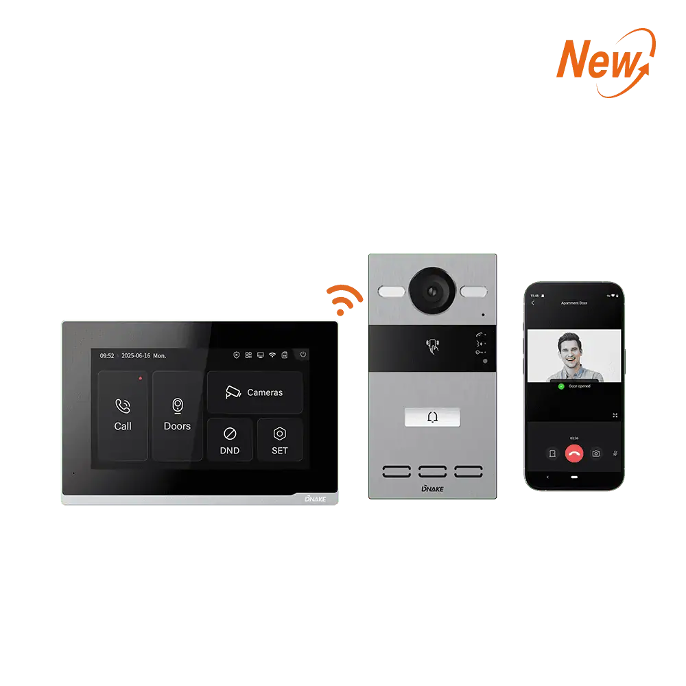 DNAKE IPK07W - Zestaw wideodomofonowy IP - widok 1