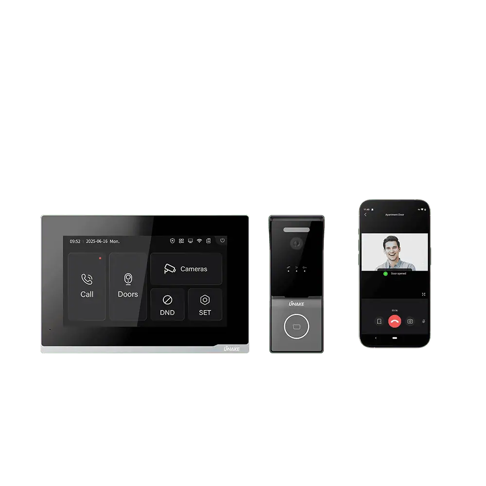 DNAKE IPK08 - Zestaw wideodomofonowy IP - widok 1