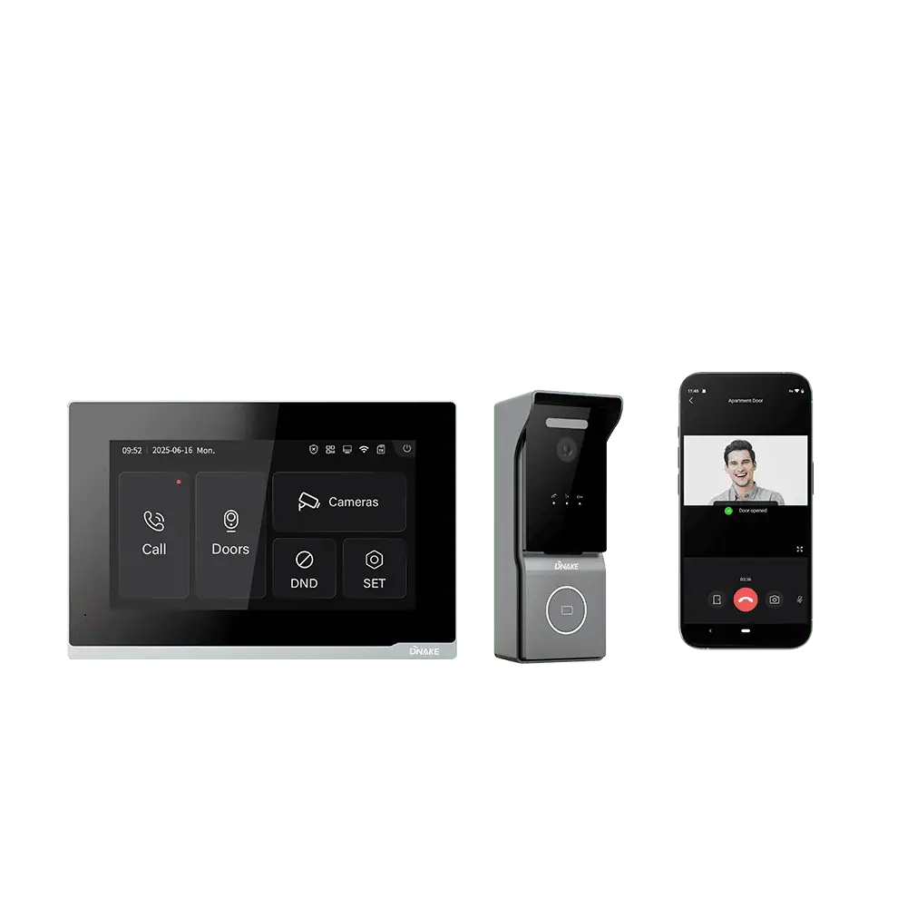 DNAKE IPK08 - Zestaw wideodomofonowy IP - widok 3