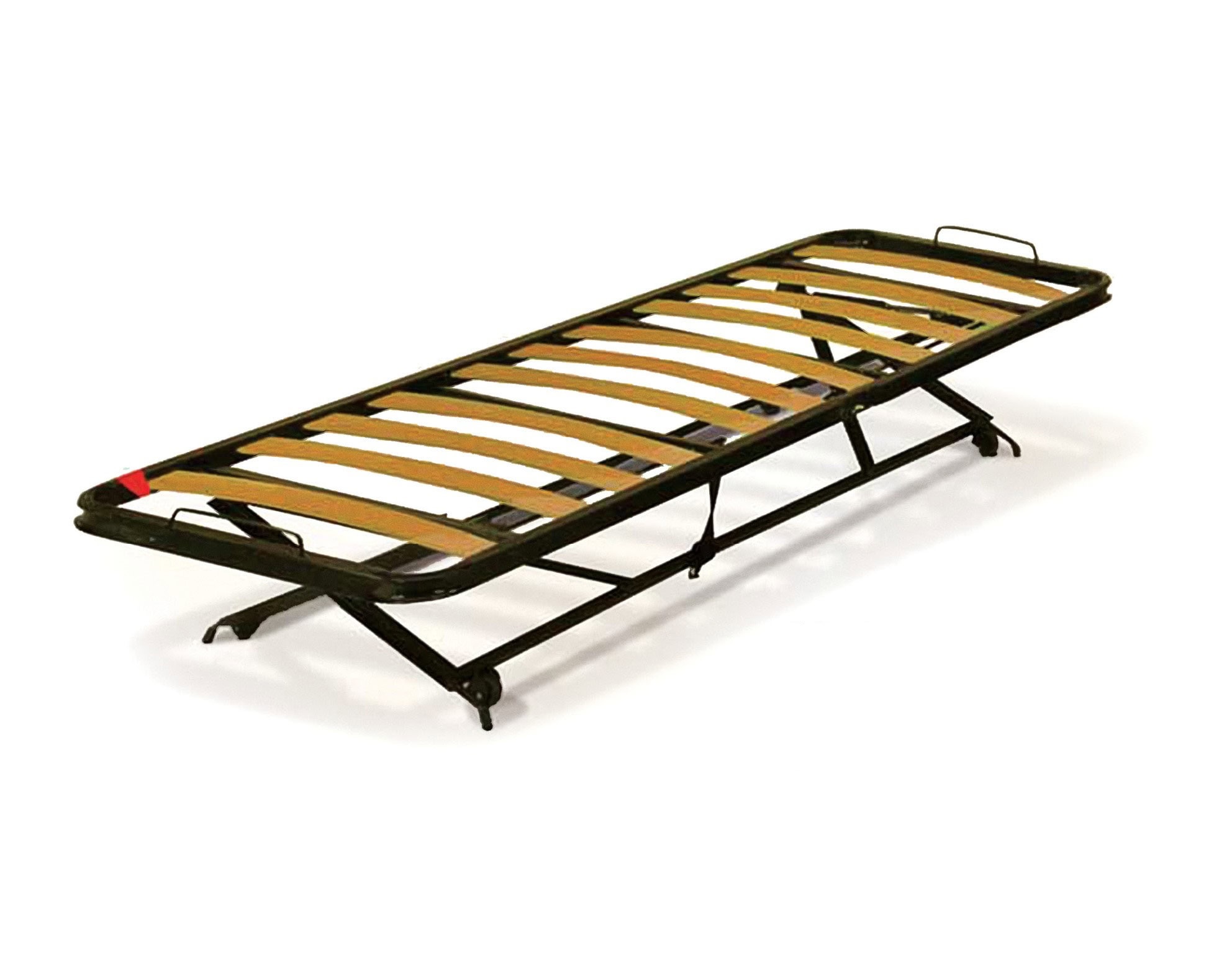 N02 Συρόμενο κρεβάτι μεταλλικό με στρώμα