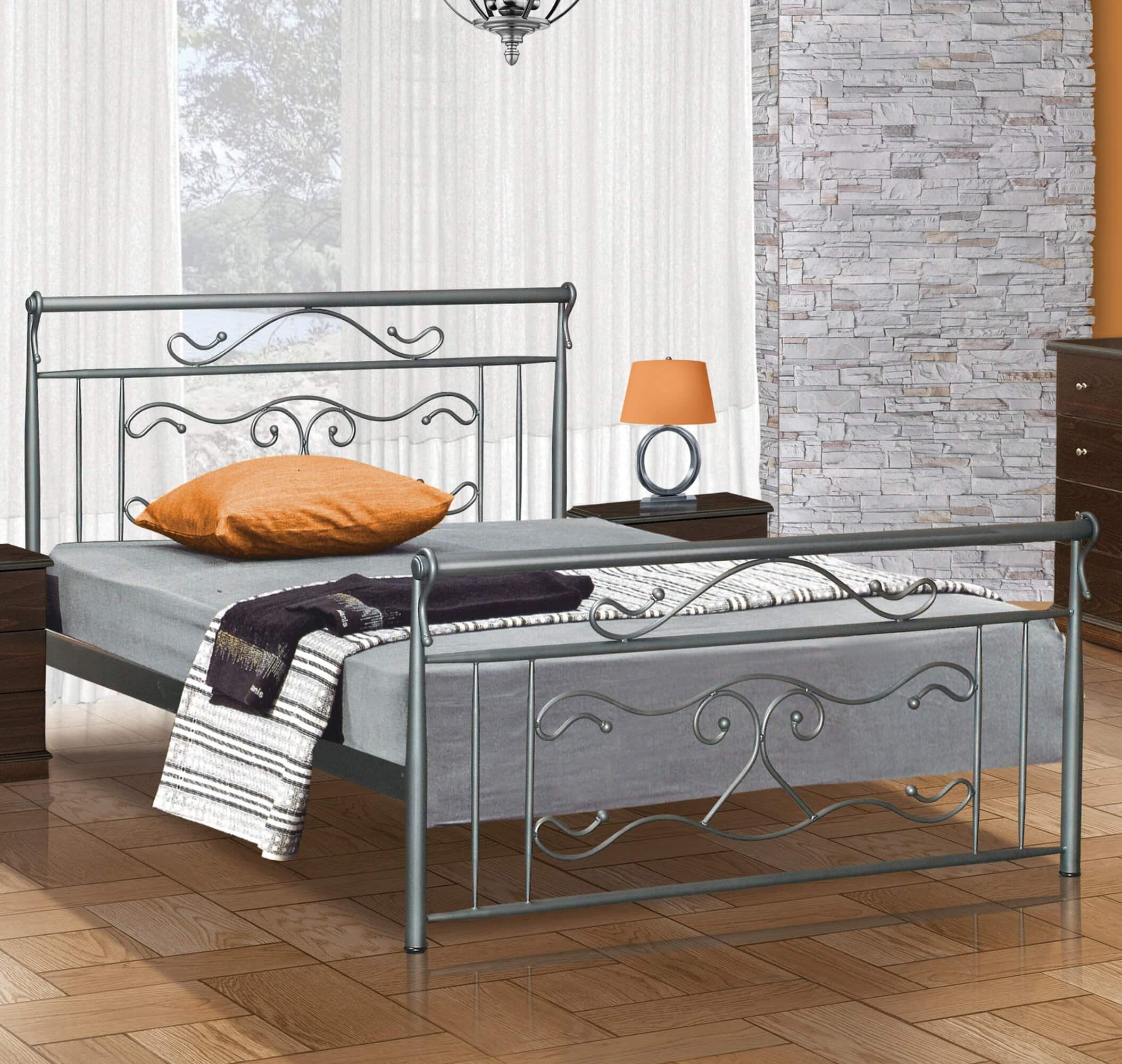 N57 Κρεβάτι μεταλλικό - Image 2