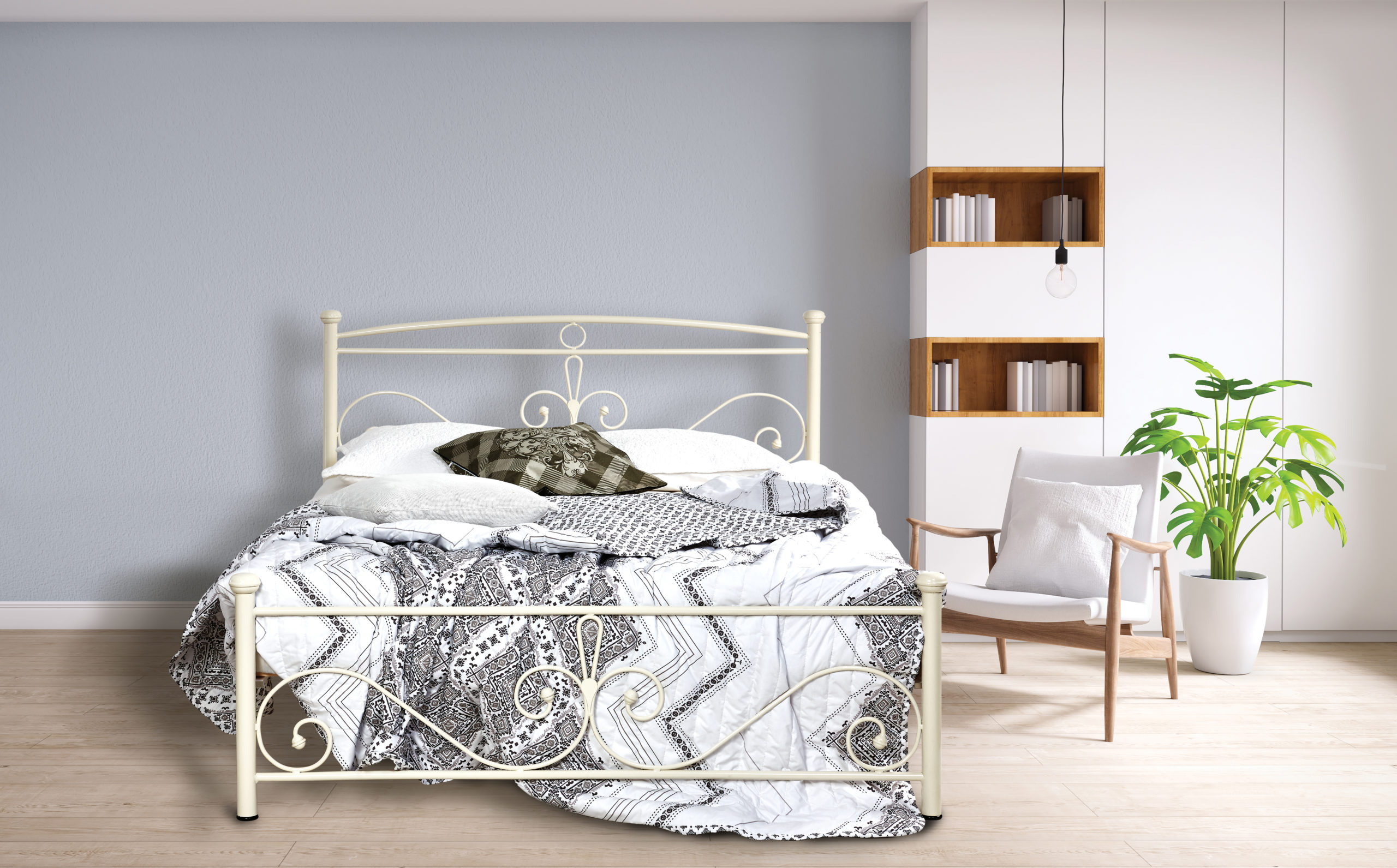 N39 Κρεβάτι μεταλλικό