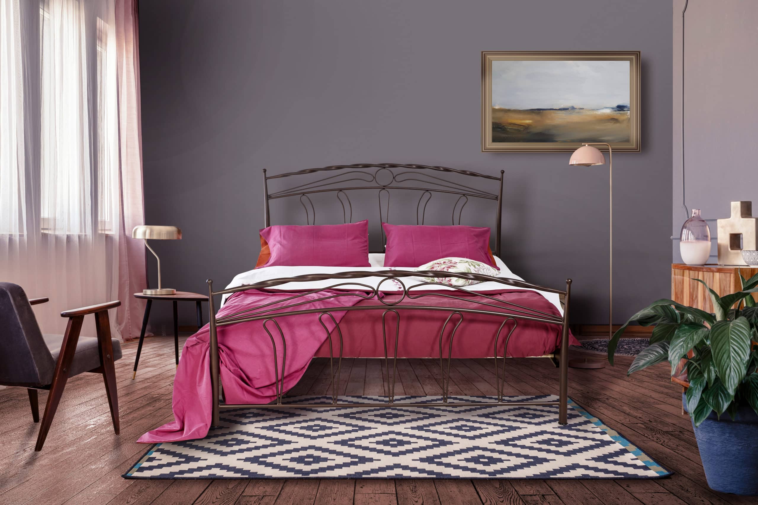 N54 Κρεβάτι μεταλλικό