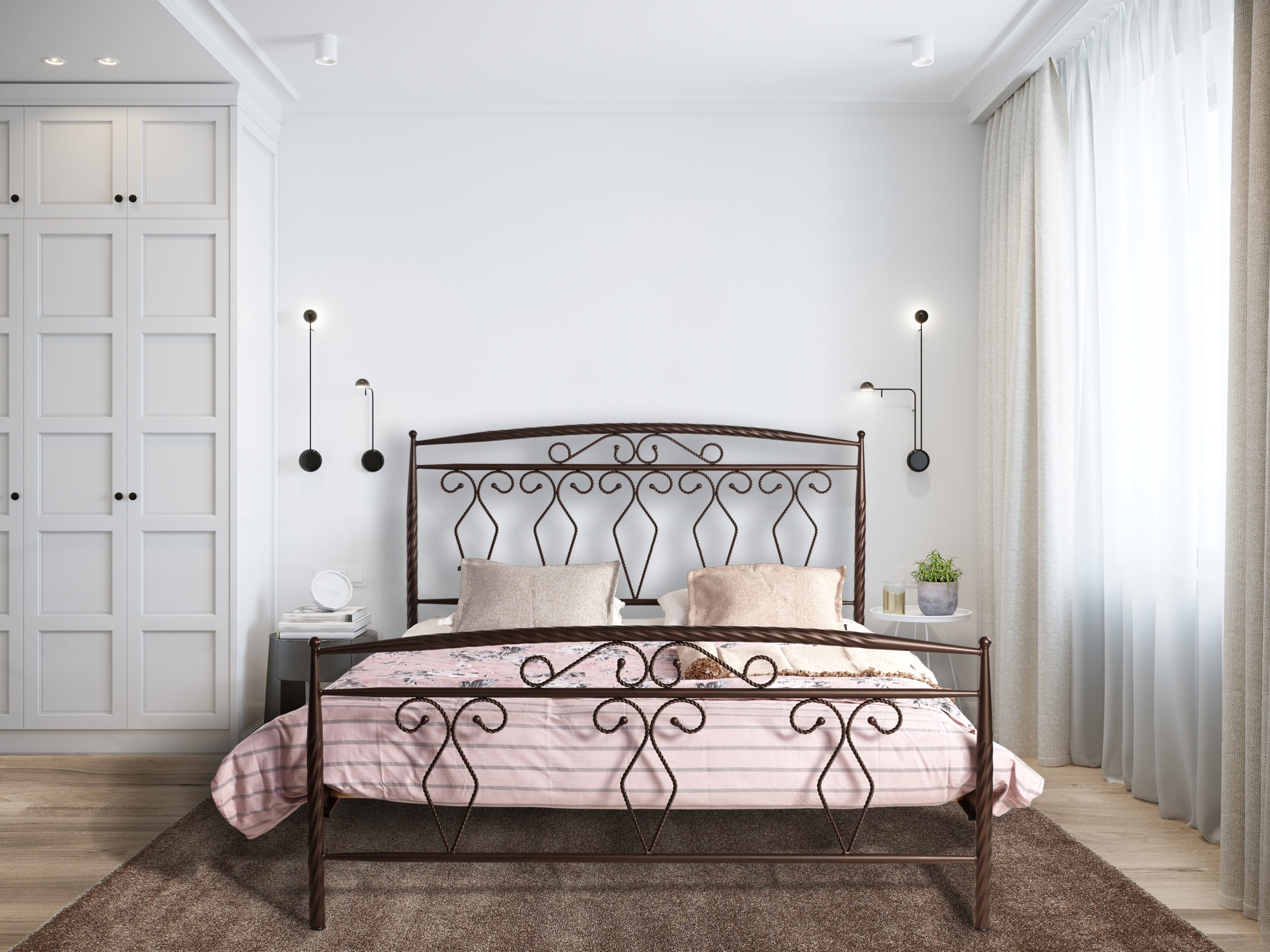 N62 Κρεβάτι μεταλλικό