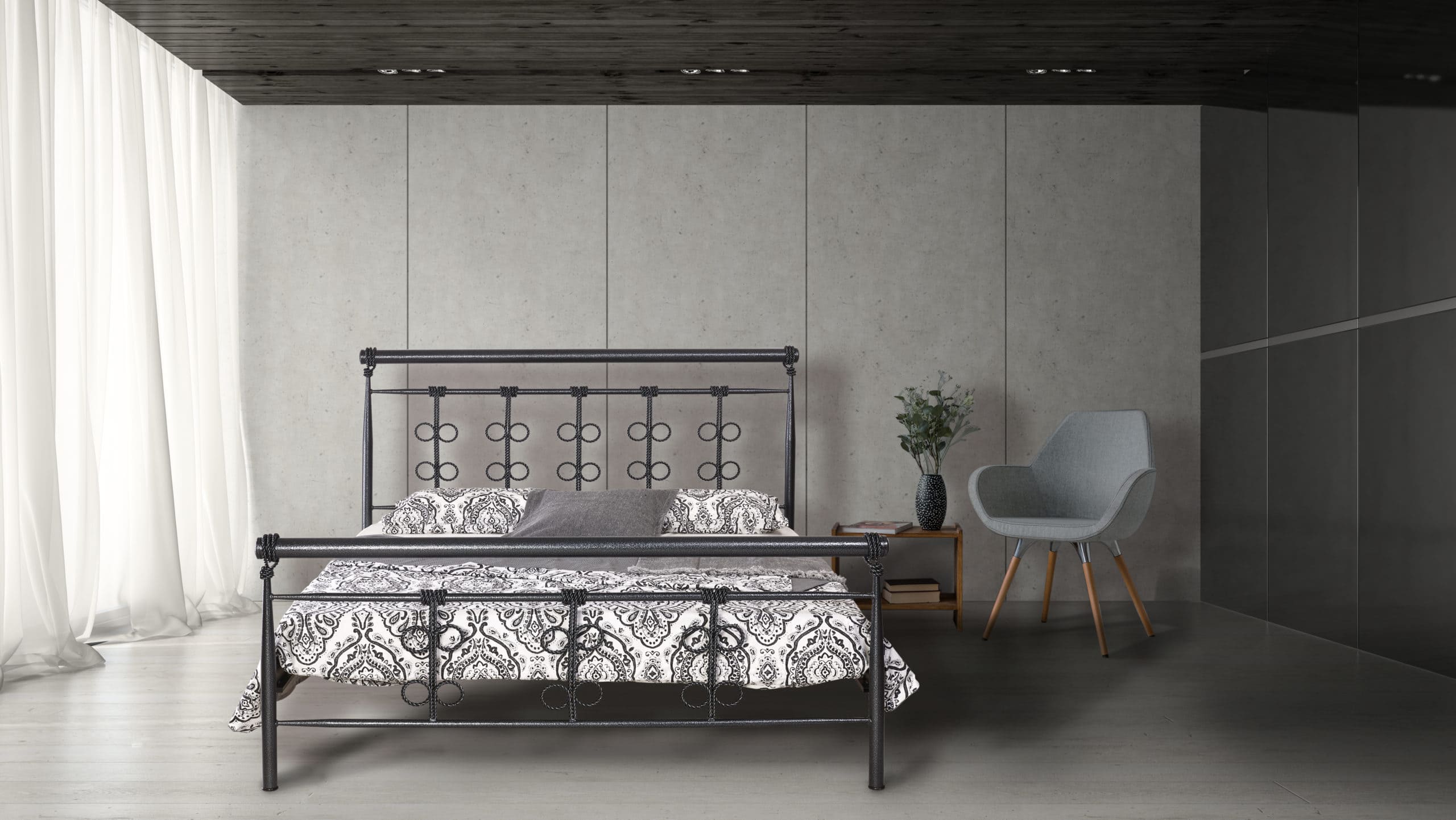 N64 Κρεβάτι μεταλλικό