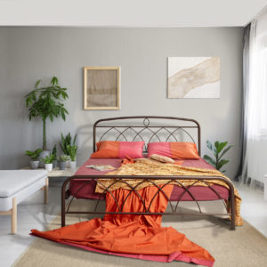 N95 Κρεβάτι μεταλλικό