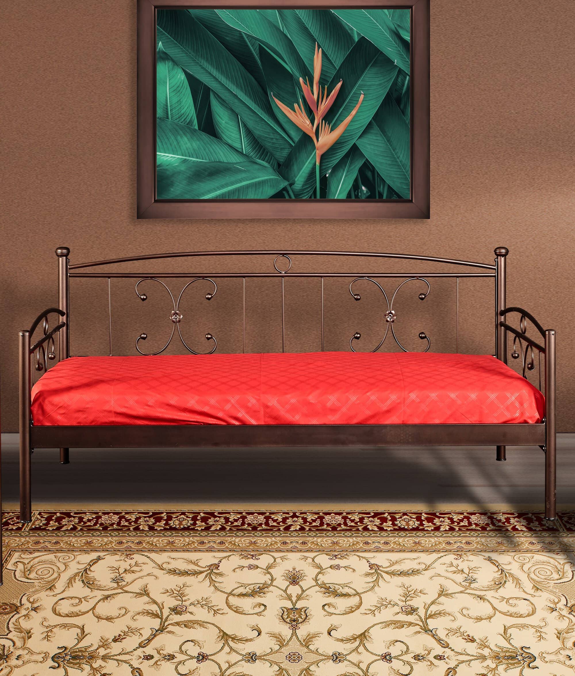 N43Σ Καναπές-Κρεβάτι μεταλλικός